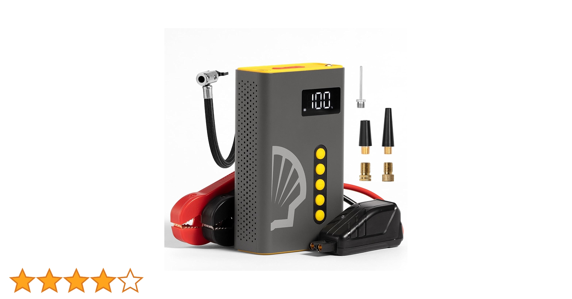 Amazon | Shell シェル ジャンプスターター 空気入れ 10400mAh大容量